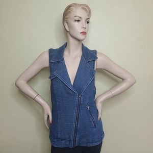 Guess Vintage Womens Vest Size Large